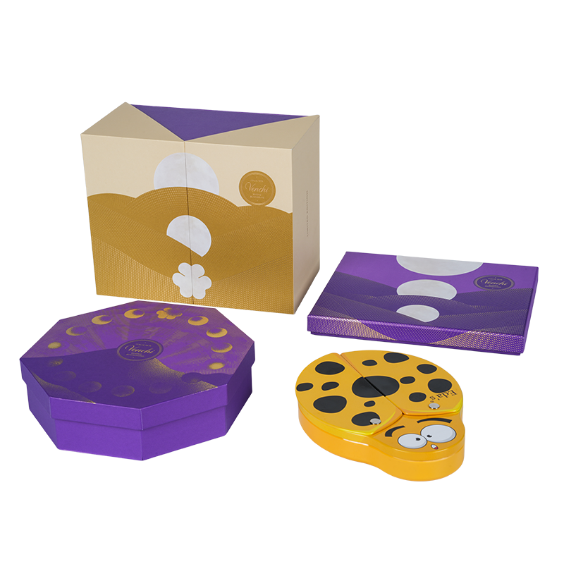 Stiv dobbeltdørs chokoladeæske