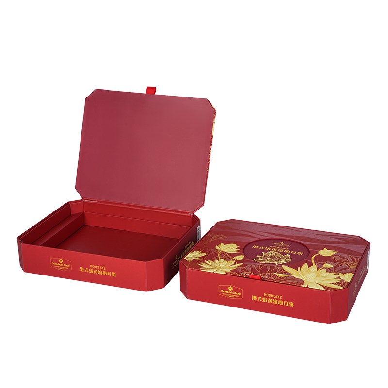 Stiv dobbeltdørs kageemballage