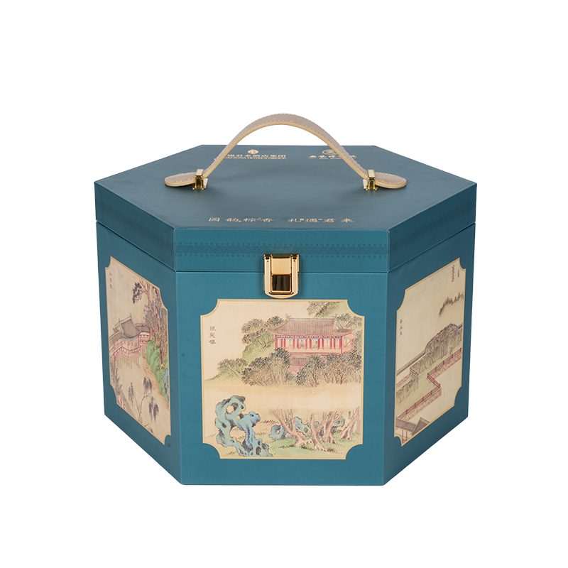 Stiv dobbeltdørs kageemballage