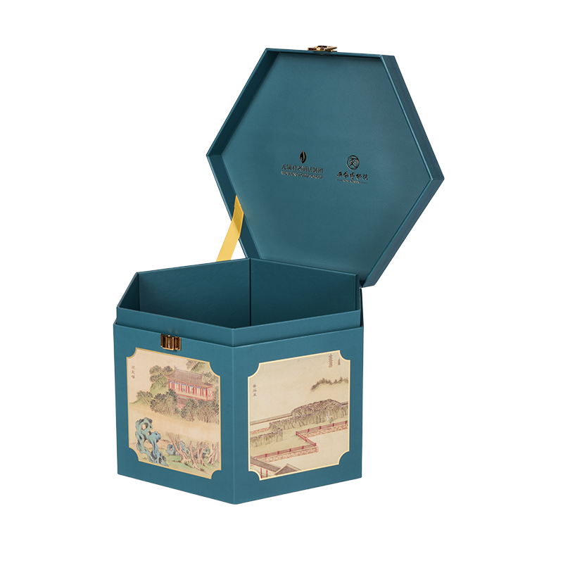 Stiv dobbeltdørs kageemballage