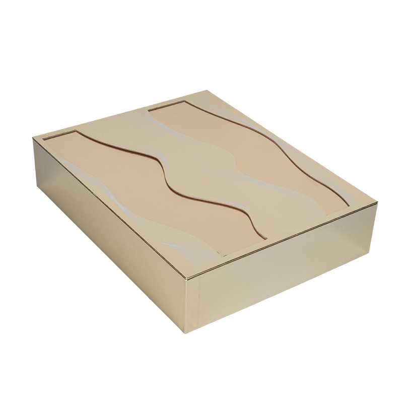 Stiv dobbeltdørs spiseolie gaveæske