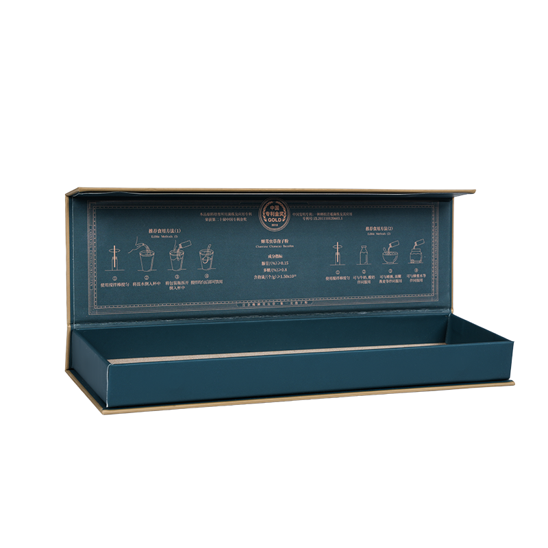 Stivt løftelåg fuglerede gaveæske