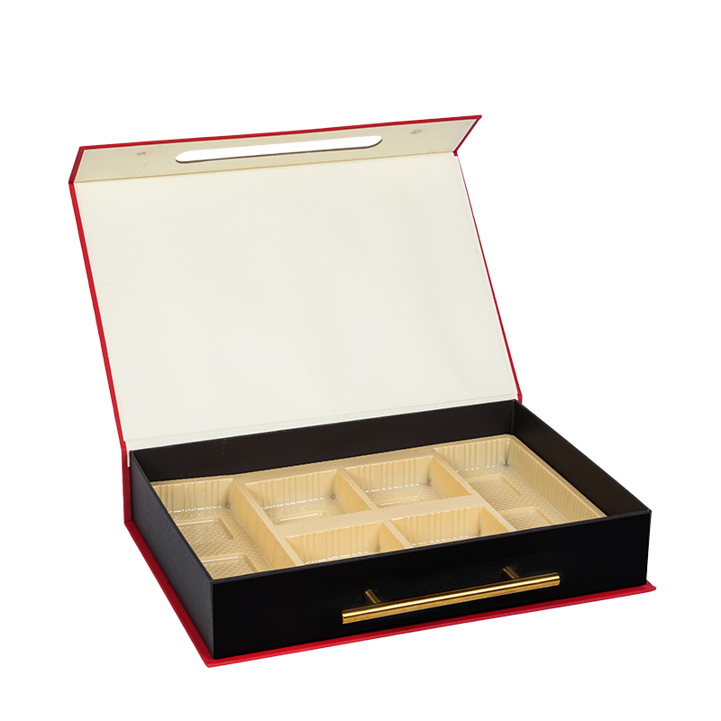 Stiv dobbeltdørs kageemballage