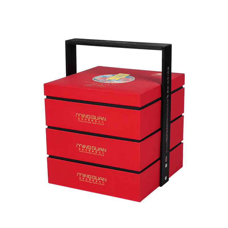 Stiv dobbeltdørs kageemballage