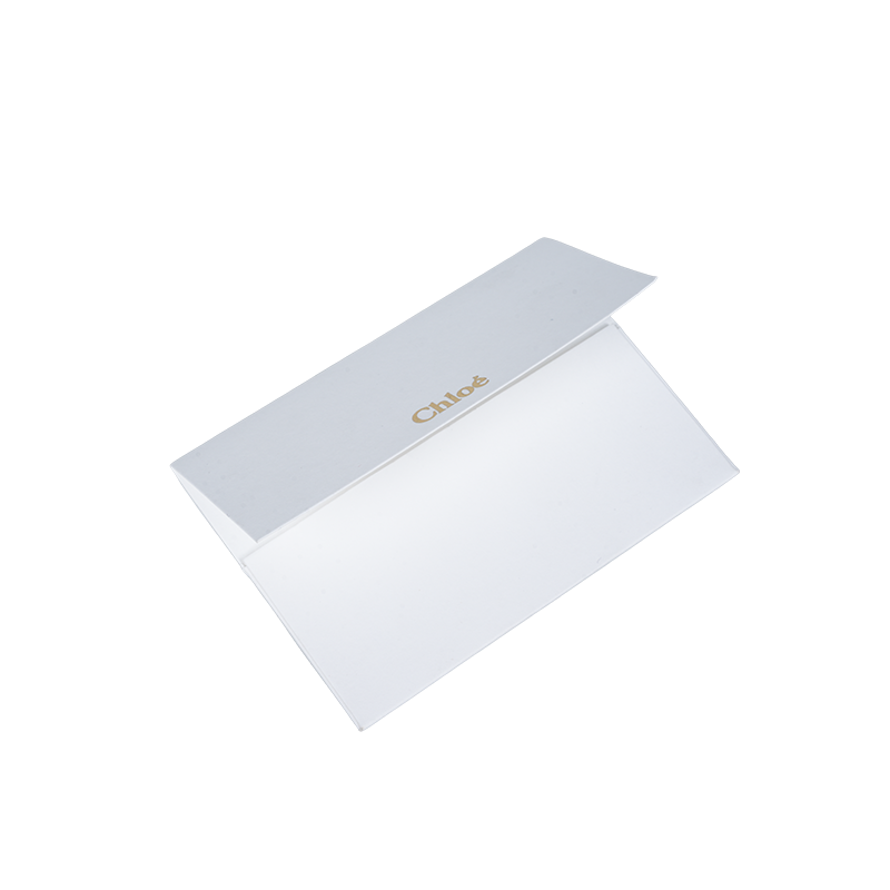 Dobbelt-lags hvid pap hængemærker til beklædningsemballage